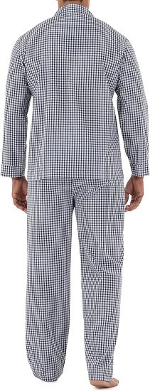 Men's Long Sleeve Broadcloth Pajama Set