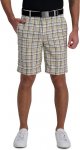Men's Straight Fit Flat  Waist Patterned Short